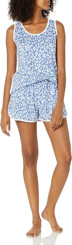 Cosabella Women's Florida Lounge Printed Tank Top & Boxer Set in Saudi Arabia