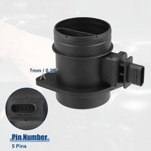 ACROPIX Mass Air Flow Sensor Replacement Fit for Mini Cooper 2007-2011 for Mini Cooper Countryman 1.6L 2011 No.13627542418 - Pack of 1 in Saudi Arabia