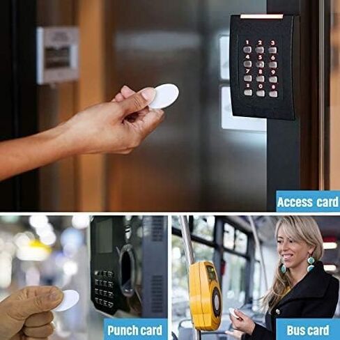 NTAG215 Coin Card,NFC 215 tag, 504 Bytes Memory,Compatible with TagMo and Amiibo, Fully Programmable for NFC-Enabled Devices (10) in Saudi Arabia