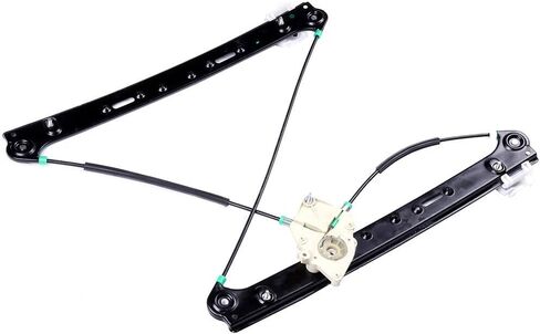 FINDAUTO Power Window Regulator Front Left Driver Side fit for 2004-2010 for BMW X3 749-498 Window Regulator Assembly Without Motor in Kuwait