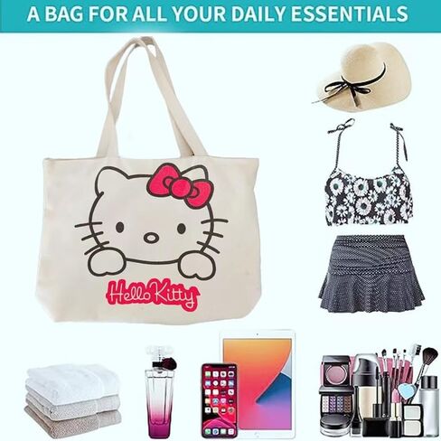 1 pcs of Hello the Kitty Tote Bag cute tote bags for women in Saudi Arabia