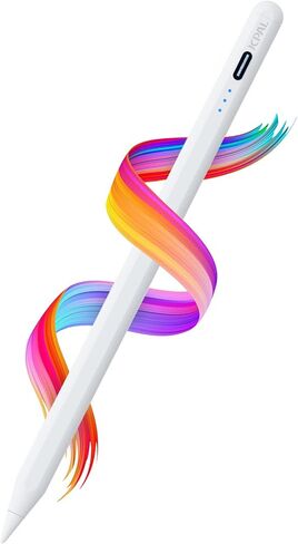 قلم JCPal Stylus لجهاز iPad مع الشحن السريع والاختصارات ورفض راحة اليد وحساسية الإمالة | قلم iPad مغناطيسي متوافق مع 2018 أو أحدث Apple iPad Pro وiPad Air وiPad وiPad Mini in Kuwait