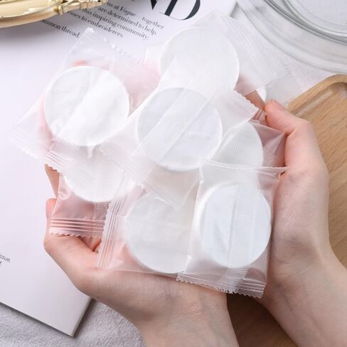 MCPINKY 45PCS Compressed Travel Towels, Compressed Towel Tablets Portable Magic Towels for Camping Hiking Face Washing Toilet Reusable 9.5 x 15inch in Saudi Arabia