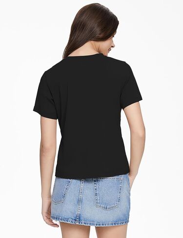 تيشيرت Orolay صيفي للتمرين للنساء برقبة دائرية وأكمام قصيرة، ملابس رياضية مقصوصة in Kuwait