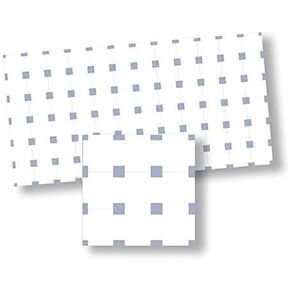Melody Jane Dollhouse Blue & White Spanish Mosaic Floor Tile Sheet Miniature Flooring