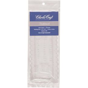 DMC BO0780-6750 Cotton Bookmark Edged Lace, White