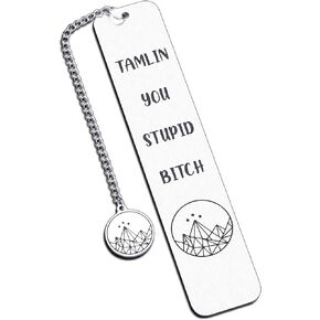 Funny Bookmark for Women Christmas Birthday Gifts for Women, T You Stupid Bitch Bookmark for Women Men Book Fans Reader, Bookish Gifts for Book Lovers Bookworms, Book Club Gifts Book Accessories