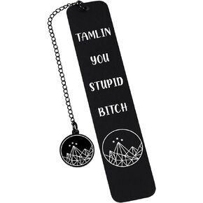 Funny Bookmark for Women Christmas Birthday Gifts for Women, T You Stupid Bitch Bookmark for Women Men Book Fans Reader, Bookish Gifts for Book Lovers Bookworms, Book Club Gifts Book Accessories