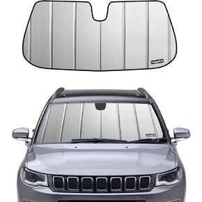 Car Windshield Sun Shade for 2009-2017 Jeep Compass,2017 Old Body Style,Car Window Shades-AstraGuard