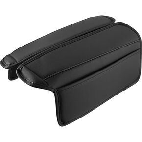 Car Center Console Armrest Cushion Soft Pad Arm Rest Cover Support Black for Nissan Rogue 2021 2022 2023 (Pack of 2)