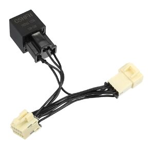 X AUTOHAUX LED Bypass Flash Harness C5HFH for Corvette Envy C5 1997-2004 with LED Bypass Harness Relay TPA Connector Fix Signal Super Fast Flash Tail Light Flash Harness Replace