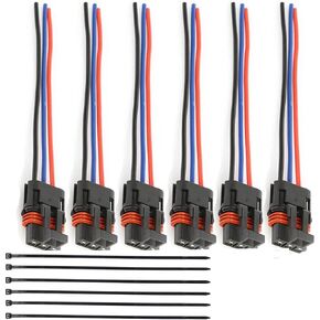 6 Pack Polaris Pulse Connector for 2018 2019 2020 2021 Polaris RZR RS1 and Ranger XP 1000 Polaris Bus Bar Plugs Pulse Plug Polaris