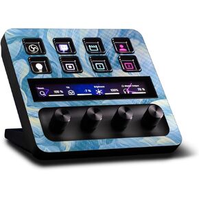 MightySkins Carbon Fiber Skin Compatible with Elgato Stream Deck + Whimsical | Protective, Durable Textured Carbon Fiber Finish | Easy to Apply | Made in The USA