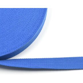 10 Yards Cotton Woven Webbing 1" 25mm Ribbon Buckles Bag Strap Handbag Belt 6 Color