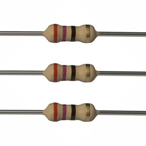 50EP51427R0 27 Ohm Resistors, 1/4 W, 5% (Pack of 50)