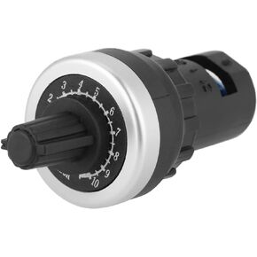 10K Potentiometer, 2 PCS Potentiometer VSD VFD LA42DWQ-22 for Variable Speed Drive Invert Resistance