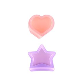 Bumkins Baby Silicone Little Dippers, Attaches to Bowls, Dishes and Plates, Sauce Cup, Holds Condiments, Dip, Puree, Toppings, Baby Led Weaning, Essential Feeding Supplies, Babies 6 Months Up, Pink