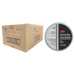 3M Contractor Grade Multi-Use Duct Tape 2979, Silver, 1.88 in x 60 yd, 24 per case, Individually Wrapped