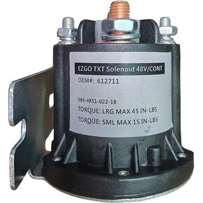 Dr.Acces 48V EZGO TXT Solenoid for E-Z-GO TXT 48V Golf Cart Solenoid Replace#612711