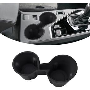 JERBOR Silicone Water Cup Holder Insert Center Console fit for Subaru Crosstrek 2023 2024,for 2024 Subaru Crosstrek Center Console Organizer