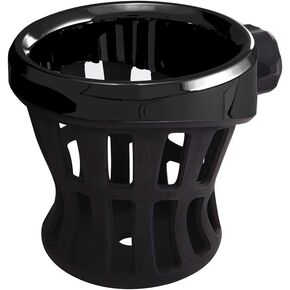 Goldstrike Drink Holder (Black) with Black Left Side Accessory Mount for Gold Wing