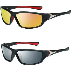 YEIN Polarized Sports Sunglasses Driving Baseball Cycling Running shades For Men UV400 Protection