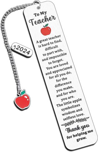 هدية المعلم للمعلم، إشارة مرجعية لتقدير المعلم للنساء والرجال، حشوات للتخزين للمدرسين الذكور، هدية عيد ميلاد وعيد الشكر والذكرى السنوية لحفل الزفاف لمحبي الكتب لصديق مدرس الرعاية النهارية in Kuwait