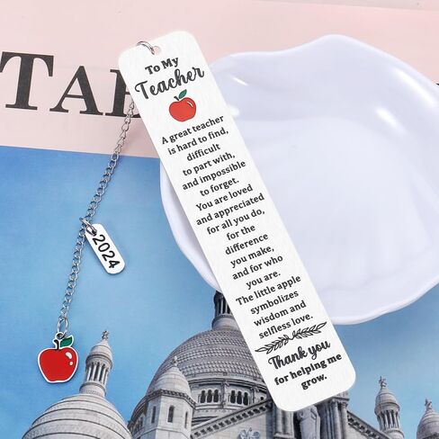 هدية المعلم للمعلم، إشارة مرجعية لتقدير المعلم للنساء والرجال، حشوات للتخزين للمدرسين الذكور، هدية عيد ميلاد وعيد الشكر والذكرى السنوية لحفل الزفاف لمحبي الكتب لصديق مدرس الرعاية النهارية in Kuwait