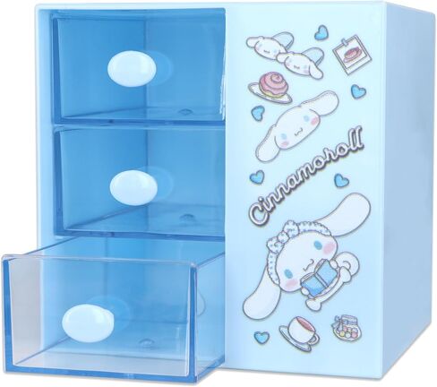 Aniem Cinnamoroll سطح المكتب اللوازم المكتبية حاوية حامل قلم للمكتب قلم رصاص لطيف كأس وعاء حامل فرشاة ماكياج صندوق صغير in Kuwait