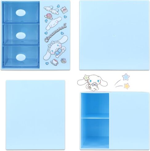 Aniem Cinnamoroll سطح المكتب اللوازم المكتبية حاوية حامل قلم للمكتب قلم رصاص لطيف كأس وعاء حامل فرشاة ماكياج صندوق صغير in Kuwait