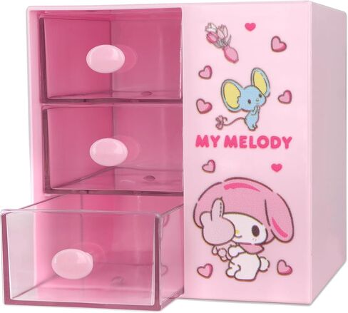 Aniem Cinnamoroll Desktop Desk Office Supplies Container Pen Holder for Desk Cute Pencil Cup Pot Makeup Brush Holder Mini Box in Kuwait