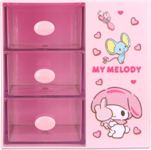 Aniem Cinnamoroll Desktop Desk Office Supplies Container Pen Holder for Desk Cute Pencil Cup Pot Makeup Brush Holder Mini Box in Kuwait