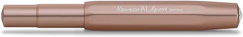 قلم حبر Kaweco AL SPORT باللون الذهبي الوردي I قلم حبر فاخر لخراطيش الحبر I قلم حبر حصري 13 سم I بنك الاستثمار القومي: EF (دقيق جدًا) in Saudi Arabia
