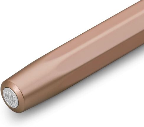 قلم حبر Kaweco AL SPORT باللون الذهبي الوردي I قلم حبر فاخر لخراطيش الحبر I قلم حبر حصري 13 سم I بنك الاستثمار القومي: EF (دقيق جدًا) in Saudi Arabia