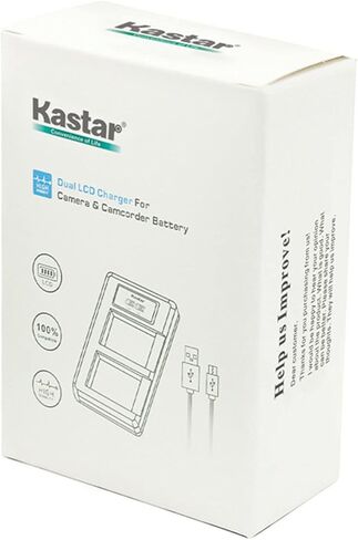 Kastar 4-Pack Battery and LKD2 USB Charger Compatible with Blackmagic Design Pocket Cinema Camera 6K Pro (Canon EF) in Kuwait
