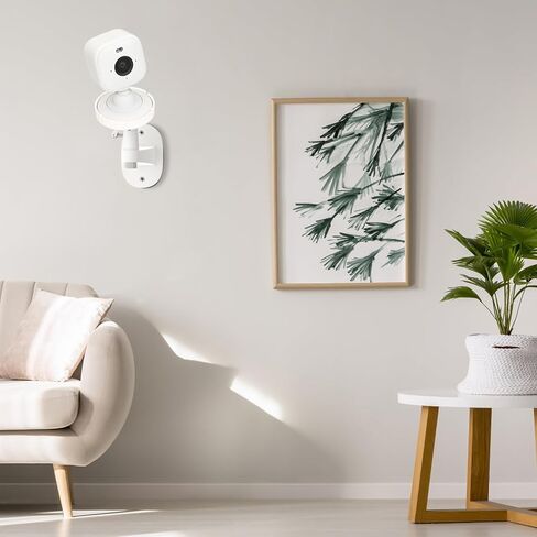 حامل حائط قابل للتعديل من ALERTCAM متوافق مع Blink Mini وBlink Mini 2، حامل كاميرا 360 درجة لكاميرا Blink Mini الداخلية مع زاوية رؤية مثالية، سهل التركيب بدون حفر - عبوتان in Saudi Arabia