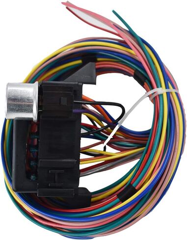 labwork 14 Circuit Fuse Universal Wire Harness Peplacement for Muscle Car Hot Rod Street Rat XL in Saudi Arabia