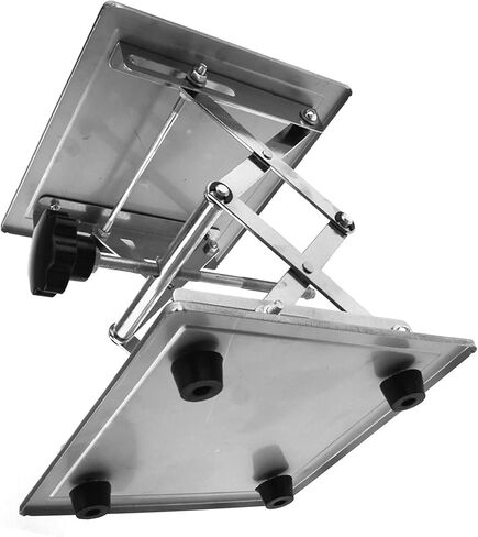 Lift Table Lab Stand Lifter Scientific Scissor Lifting Jack Platform 6''X 6'' Stainless Steel in Kuwait