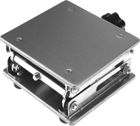 Lift Table Lab Stand Lifter Scientific Scissor Lifting Jack Platform 6''X 6'' Stainless Steel in Kuwait