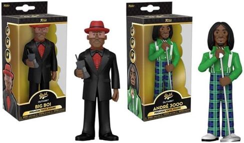 Outkast 5" Funko Vinyl Gold Complete Set (2) in Saudi Arabia