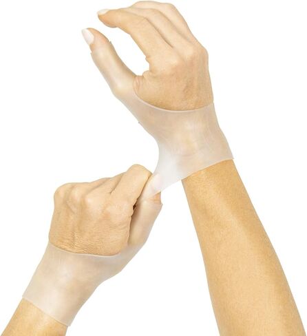 Vive Gel Thumb Wrist Support (Pair) - Waterproof Wrist Brace - Hand Brace Cool Wrap For Arthritis Dequervains Tenosynovitis, Sprained Joint Pain, Left Right Hand Stabilizer For Tendonitis Strain in Saudi Arabia