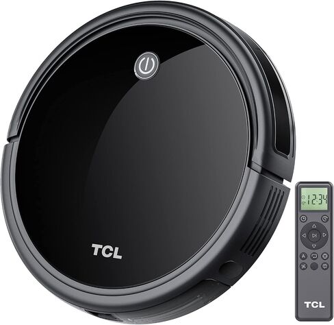 TCL مكنسة روبوت ذكية 6000 من هوم سويفا، ملاحة متقدمة، تقنية تنظيف بالاشعة فوق البنفسجية، مثالية للحيوانات الاليفة والاطفال، تطبيق وتحكم صوتي، رائعة للارضيات الصلبة والسجاد مع تعزيز تلقائي، هادئة in Kuwait