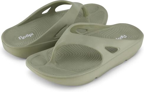 Floopi Womens Sandals LightWeight Thong Sandal for Women Ladies Sport Sandal with Arch Support, Waterproof Beach Flip Flops for Women in Kuwait
