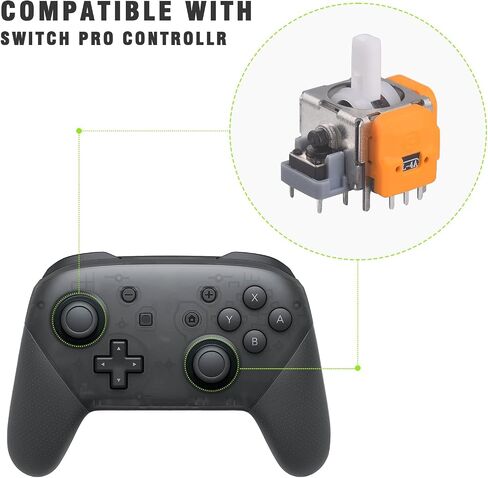 Qualitied Hall Effect Joystick Analog Stick Replacement for Xbox/PS5/PS4/Switch Pro-10 Packs. (10 Packs for PS4) in Kuwait