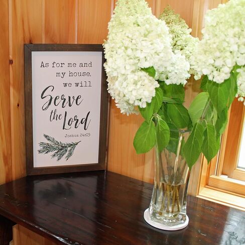 Philippians 4 13 Wall Art. I Can do All Things Through Christ Framed Wooden Sign (15x10). Religious Wall Art Plaque Decoration. Christian Decor for Living Room. in Kuwait