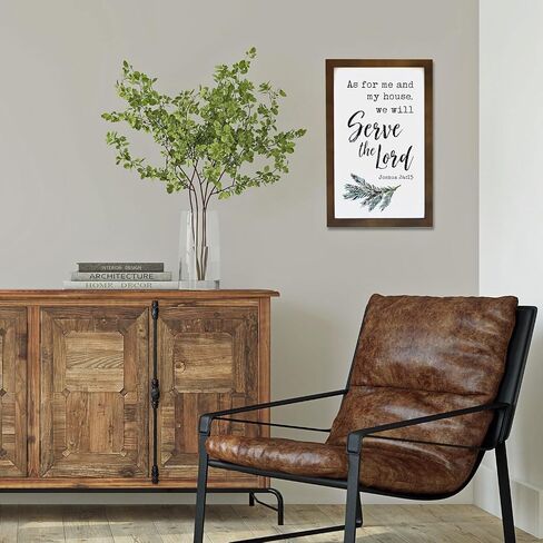 Philippians 4 13 Wall Art. I Can do All Things Through Christ Framed Wooden Sign (15x10). Religious Wall Art Plaque Decoration. Christian Decor for Living Room. in Kuwait