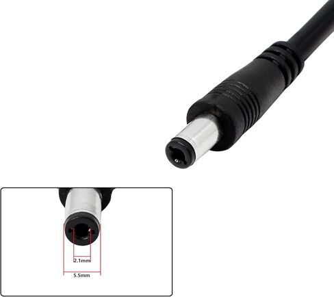 SinLoon 11.8 بوصة USB 5V إلى DC 12V محول كابل طاقة محول الجهد الكهربي، للكاميرا، مصباح المكتب، مكبرات الصوت، سماعة الرأس الزرقاء، وأجهزة 5V الأخرى. (5.5 × 2.1 مم) in Saudi Arabia
