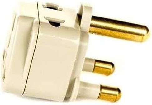 OREI USA to South Africa, Botswana, Namibia & More (Type M) Travel Adapter Plug - 2 in 1 - CE Certified - RoHS Compliant - 4 Pack - White Color (DB-10L-4PK) in Saudi Arabia