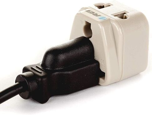 OREI USA to South Africa, Botswana, Namibia & More (Type M) Travel Adapter Plug - 2 in 1 - CE Certified - RoHS Compliant - 4 Pack - White Color (DB-10L-4PK) in Saudi Arabia