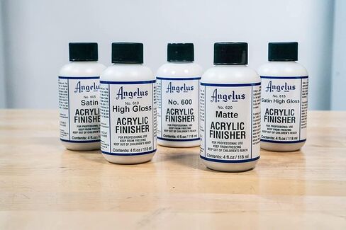 Angelus Matte 620 Acrylic Leather Finisher Top Coat Leather Protector 4oz in Saudi Arabia